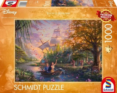 Schmidt 59688 - Disney, Pocahontas, Thomas Kinkade, Puzzle,