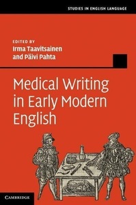 Cambridge University Press, Medical Writing in Early Modern English, 