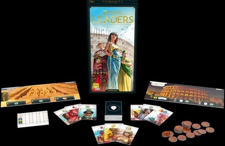 Asmodee RPOD0023 - 7 Wonders, Leaders, Erweiterung, Strategiespiel