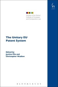Bloomsbury Academic, The Unitary EU Patent System, 