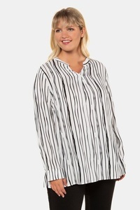 Ulla Popken, Große Größen Tunika Damen (Größe 54 56, weiß) | Ulla Popken Langarmtuniken | Viskose, 
