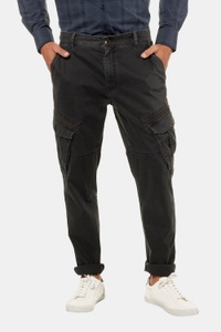 JP1880, Grosse Grössen Cargohose, Herren, schwarz, Größe: 54, Baumwolle/Elasthan, JP1880, 
