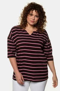 Ulla Popken, Große Größen Bluse Damen (Größe 42 44, schwarz) | Ulla Popken Langarmblusen | Viskose, 