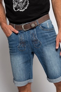 JP1880, Grosse Grössen Ledergürtel, Herren, braun, Größe: 115, Leder, JP1880, 