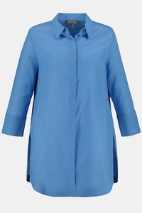 Ulla Popken, Grosse Grössen Bluse, Damen, grau, Größe: 54/56, Viskose/Baumwolle, Ulla Popken, 