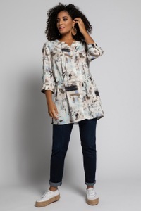 Ulla Popken, Grosse Grössen Bluse, Damen, rosa, Größe: 50/52, Viskose, Ulla Popken, 