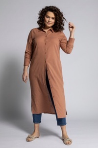 Ulla Popken, Grosse Grössen Bluse, Damen, orange, Größe: 54/56, Baumwolle, Ulla Popken, 