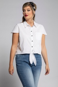 Ulla Popken, Grosse Grössen Bluse, Damen, grau, Größe: 42/44, Baumwolle/Synthetische Fasern, Ulla Popken, 