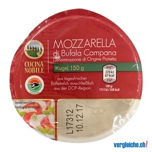 Cucina Nobile, Mozzarella di Bufala Campana Mini, Mozzarella di Bufala Campana 