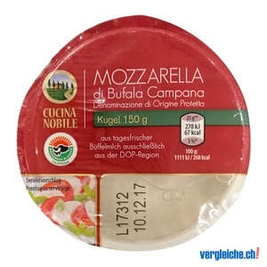 Cucina Nobile, Mozzarella di Bufala Campana Mini, Mozzarella di Bufala Campana 
