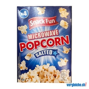 Snack Fun, Microwave Popcorn salted, Microwave Popcorn salted