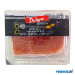 Dulano, original Serrano Schinken, original Serrano Schinken