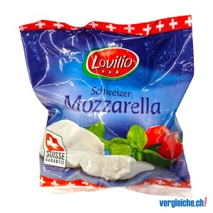 Lovilio, Schweizer Mozzarella, Schweizer Mozzarella