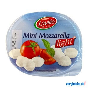 Lovilio, Mini Mozzarella light