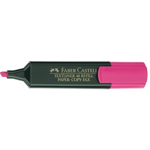 Faber-Castell, FABER-CASTELL TEXTLINER 48 1-5mm 154828 rosa