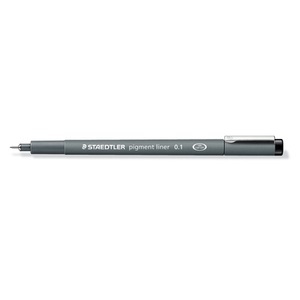 Staedtler, STAEDTLER Pigment-Liner 0,1 mm 30801-9 schwarz