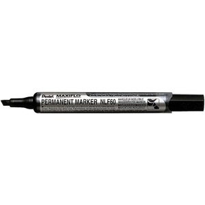 Pentel, PENTEL Marker Maxiflo 2-4,5mm NLF60-AO schwarz