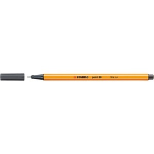 Stabilo, STABILO Fineliner Point 88 88/97 schwarzgrau