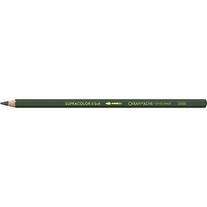 Caran d'ache, CARAN D'ACHE Farbstifte Supracolor 3,8mm 3888.019 olivschwarz