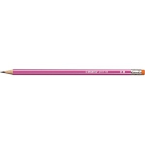 Stabilo, STABILO Bleistift 160 mit Gummi HB 2160/01HB pink