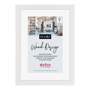 dufco, DUFCO Holz-Bilderrahmen 21x29.7cm 1610.80589 Toronto weiss