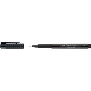 Faber-Castell, FABER-CASTELL Pitt Artist Pen F 0.45-0.55mm 167299 schwarz