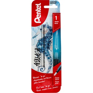 Pentel, PENTEL Aquash Wasserpinsel MH XFRH/1-MH blau, flach