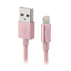 SBS, SBS, Lightning, Lade- und Datenübertragungskabel Apple Lightning - Gold Collection, Produkte & Wohnen
