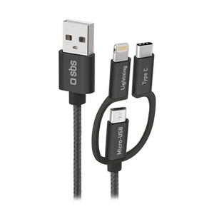 undefined, Multi-USB-Kabel, Micro-USB, USB-C, Lightning | SBS