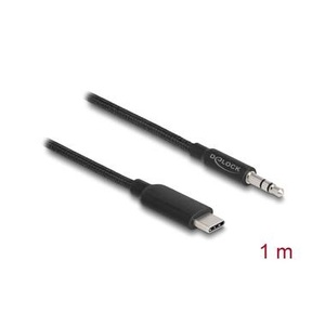 Delock, Delock Audio-Kabel USB-C-Stecker - 3.5 mm Klinke 1 m