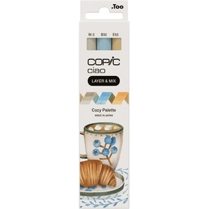 COPIC, COPIC Marker Ciao 220750305 Cozy Palette 3 St&uuml;ck