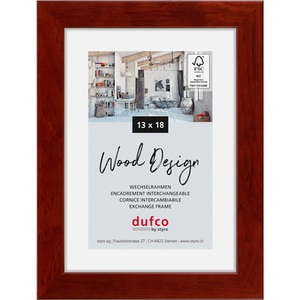 dufco, DUFCO Holz-Bilderrahmen 13x18cm 1610.80095 Toronto mahagoni