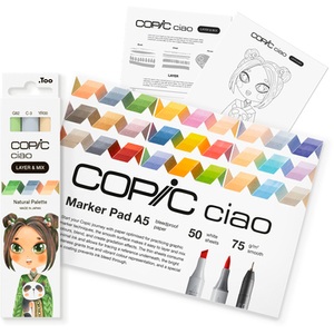 COPIC, COPIC Marker Ciao 220750209 Natural Palette 3 St&uuml;ck