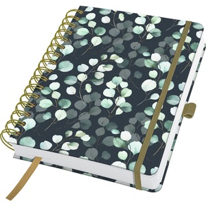 JOLIE Spiralbuch Eucalyptus Night A5 JN657 dots 240 Blatt