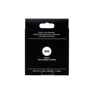 undefined, onit USB 3.0-Kabel 60 W, USB-C - USB-C, 0.1 m, Schwarz
