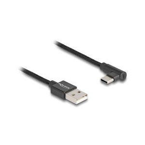 Delock, Delock USB 2.0-Kabel USB A - USB C gewinkelt 2 m