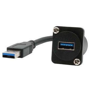 undefined, Exsys USB 3.1 Adapter D-Typ Kabel USB-A Stecker - USB-A Buchse