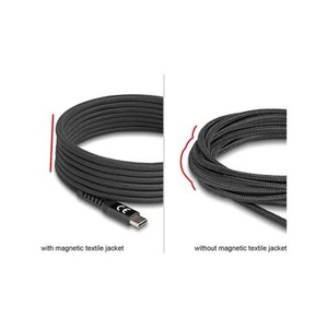 Delock Kabel, magnetisch USB-C - USB-C 2 m