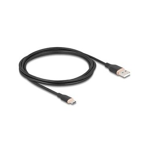 undefined, Delock USB 2.0-Kabel Silikon USB-A - USB-C 2.5 m