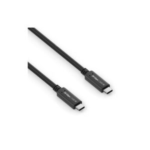 PureLink, PureLink USB4-Kabel 20Gbps, 240W USB C - USB C 0.5 m, Schwarz
