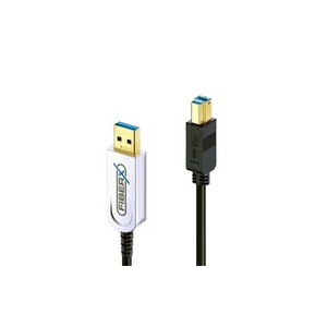 FiberX, FiberX USB 3.1-Kabel FX-I645 AOC USB A - USB B 50 m