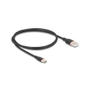 undefined, Delock USB 2.0-Kabel Silikon USB-A - USB-C 1 m