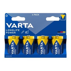 Varta Batterie Longlife Power D , 4 Stück