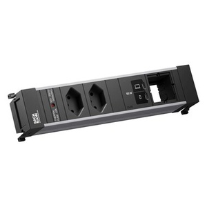 undefined, Bachmann Einbausteckerleiste POWER FRAME M 2xT13 1xUSB C/C 65W 1xCM
