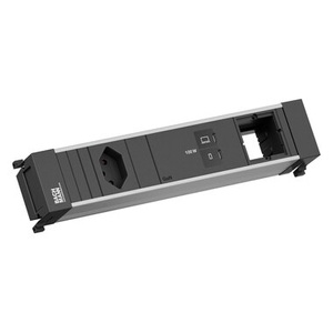 undefined, Bachmann Einbausteckerleiste POWER FRAME M 1xT13 1xUSB C/C 100W 1xCM