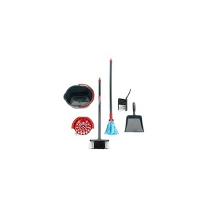 Klein-Toys Reinigungs-Spielzeug Vileda – Besenwagen 29 x 24 x 60 cm