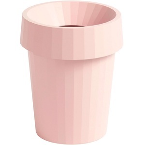 Hay, Hay-Shade Bin, Blush, Papierkorb Shade plastikmaterial rosa / Ø 30 x H 37 cm - Hay rosa en plastikmaterial