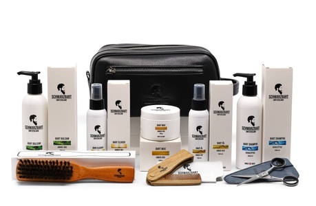 Schwarzbart, Bartpflege Set Schwarzbart PREMIUM-SET, Bartpflege Set Schwarzbart PREMIUM-SET