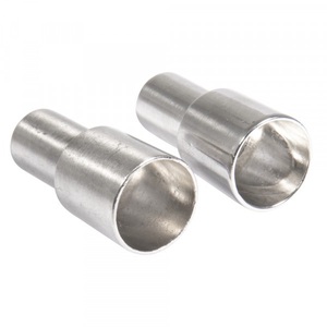 undefined, Metall Flaschenkerzenhalter für Stabkerzen silber, Metall Flaschenkerzenhalter f.Stabkerzen, 2,2/1,8x5cm, SB-Btl. 2Stück