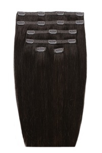 22 Double Hair Set Clip-In Extensions - Ebony